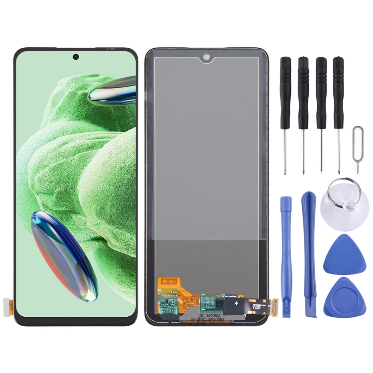 TFT LCD Screen For Xiaomi Redmi Note 12 5G with Digitizer Full Assembly, Not Supporting Fingerprint Identification - free shipping - PMC TechLife - Order now!