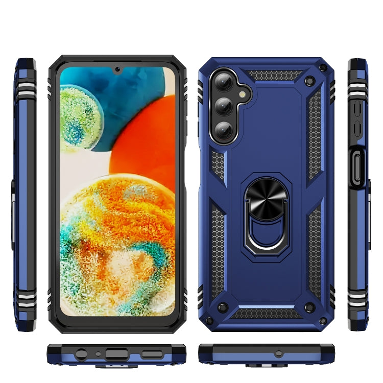For Samsung Galaxy A24 4G Shockproof TPU + PC Phone Case(Blue) - free shipping - PMC TechLife - Order now!