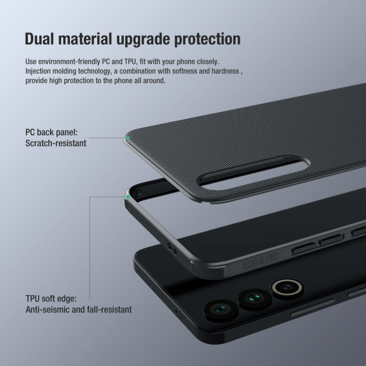 For Meizu 20 NILLKIN Frosted Shield Pro PC + TPU Phone Case(Green) - Meizu by NILLKIN | Online Shopping South Africa | PMC TechLife | Buy Now Pay Later Mobicred