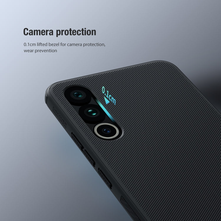 For Meizu 20 NILLKIN Frosted Shield Pro PC + TPU Phone Case(Black) - Meizu by NILLKIN | Online Shopping South Africa | PMC TechLife | Buy Now Pay Later Mobicred