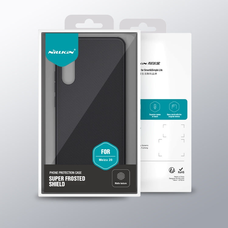 For Meizu 20 NILLKIN Frosted Shield Pro PC + TPU Phone Case(Red) - More Brand by NILLKIN | Online Shopping South Africa | PMC TechLife | Buy Now Pay Later Mobicred
