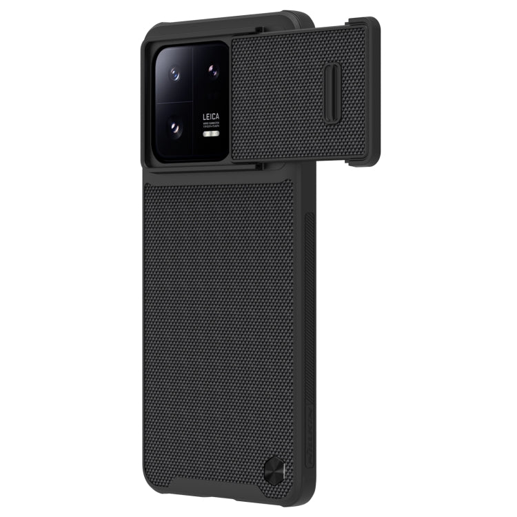 For Xiaomi 13 Pro NILLKIN 3D Textured Nylon Fiber TPU + PC Phone Case(Black) - 13 Pro Cases by NILLKIN | Online Shopping South Africa | PMC TechLife