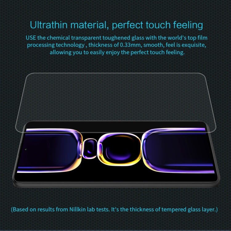 NILLKIN H 0.33mm 9H Explosion-proof Tempered Glass Film For Xiaomi Redmi K60 / K60 Pro / K60E -  by NILLKIN | Online Shopping South Africa | PMC TechLife | Buy Now Pay Later Mobicred