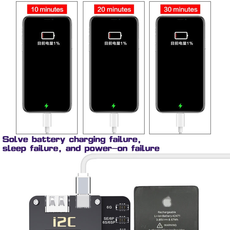 i2C KC01 Multi-function Comprehensive Battery Repair Instrument for iPhone 6-14 Pro Max, Version:Standard Version - free shipping - PMC TechLife - Order now!