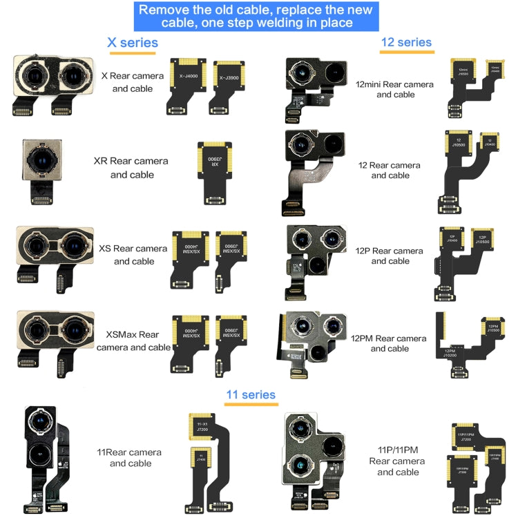 For iPhone 11 J7200 i2C Back Facing Wide Camera Cable - Flex Cable by PMC TechLife | Online Shopping South Africa | PMC TechLife