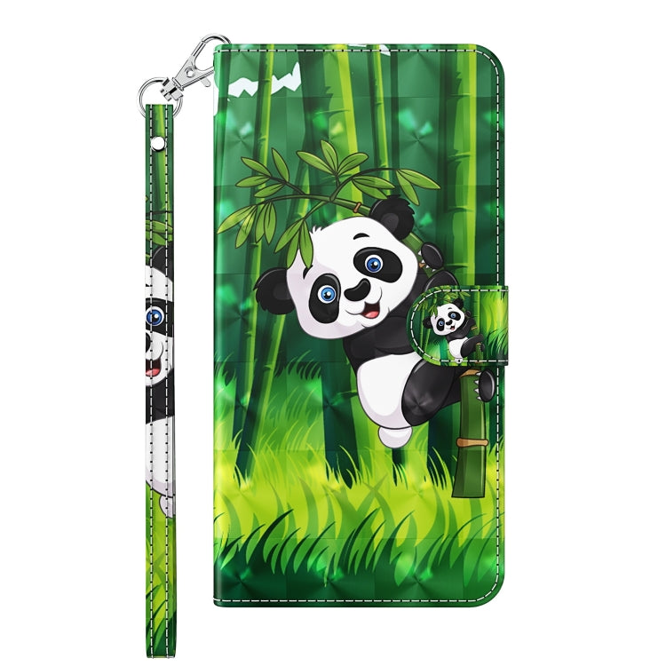For Xiaomi Redmi Note 12 4G Global 3D Painting Pattern Flip Leather Phone Case(Bamboo Panda) - free shipping - PMC TechLife - Order now!
