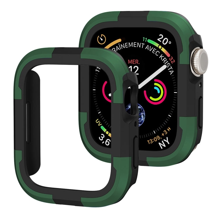 For Apple Watch Ultra 49mm Armor Frame Watch Case(Green) - Smart Wear by PMC TechLife | Online Shopping South Africa | PMC TechLife