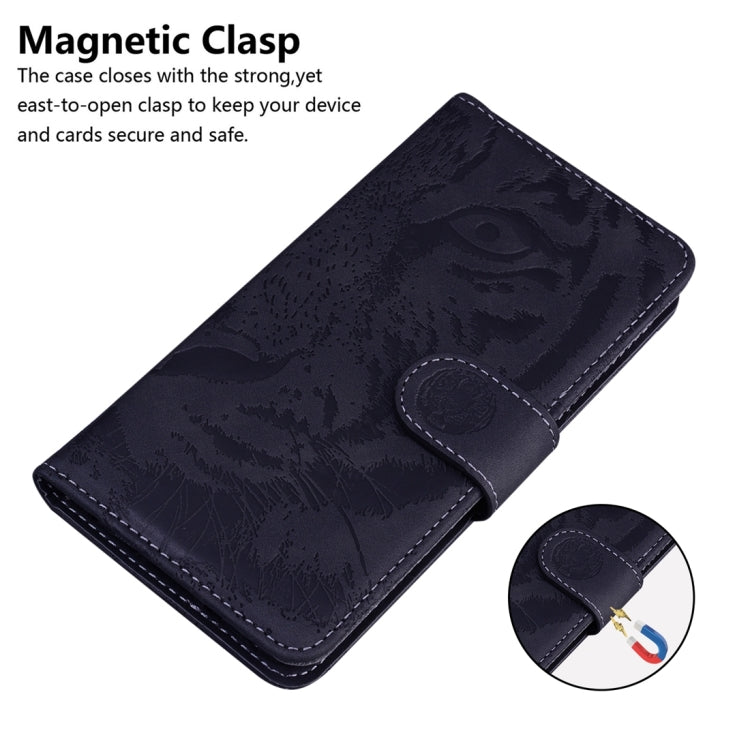 For Realme C55 Tiger Embossing Pattern Flip Leather Phone Case(Black) - free shipping - PMC TechLife - Order now!