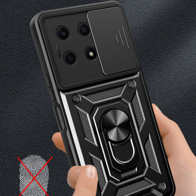 For Honor X8a 4G Sliding Camera Cover Design TPU + PC Phone Case(Rose Gold) - free shipping - PMC TechLife - Order now!