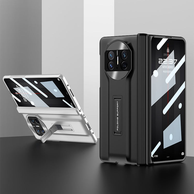 For Huawei Mate X3 GKK Integrated Magnetic Folding Hinge Supercar Phone Case(Silver) - free shipping - PMC TechLife - Order now!
