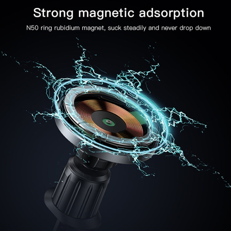 Yesido C190 15W Magsafe Magnetic Car Air Vent Wireless Charger(Black) - Wireless Charger Holders by Yesido | Online Shopping South Africa | PMC TechLife | Buy Now Pay Later Mobicred