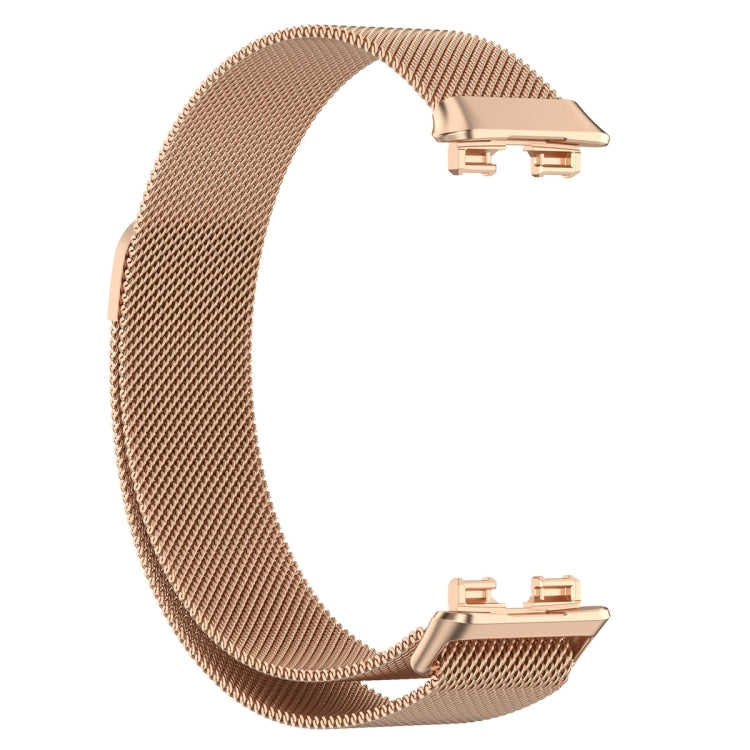 For Huawei Band 10 / 9 / 8 Milanese Metal Watch Band(Rose Gold) - free shipping - PMC TechLife - Order now!