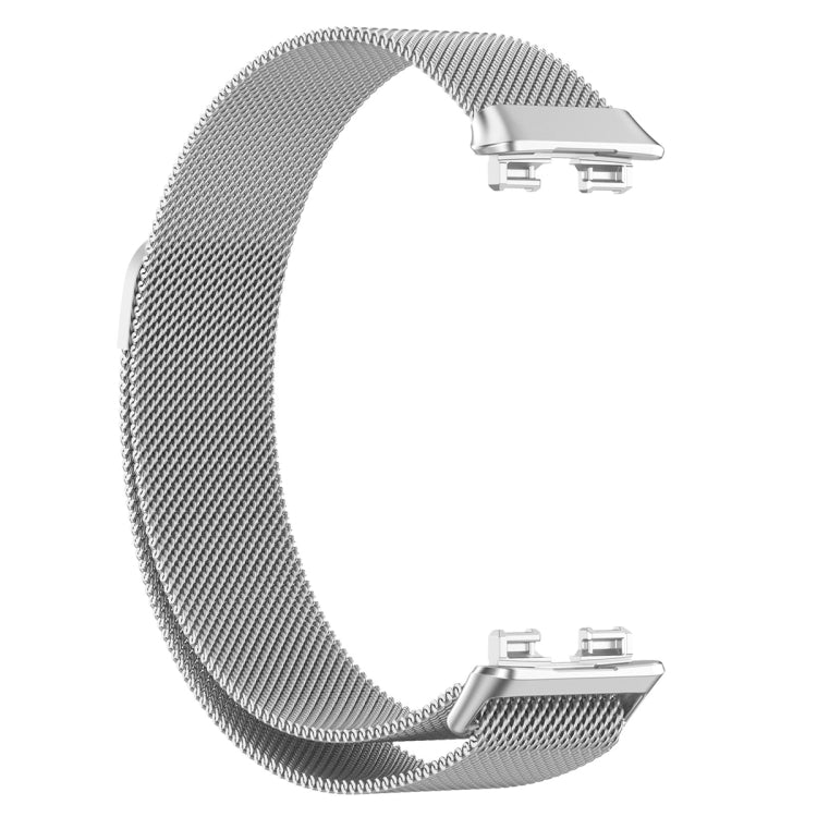 For Huawei Band 10 / 9 / 8 Milanese Metal Watch Band(Silver) - Watch Bands by PMC TechLife | Online Shopping South Africa | PMC TechLife | Buy Now Pay Later Mobicred