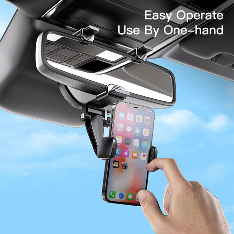 Yesido C193 Car Rearview Mirror Using Phone Holder(Black) - free shipping - PMC TechLife - Order now!