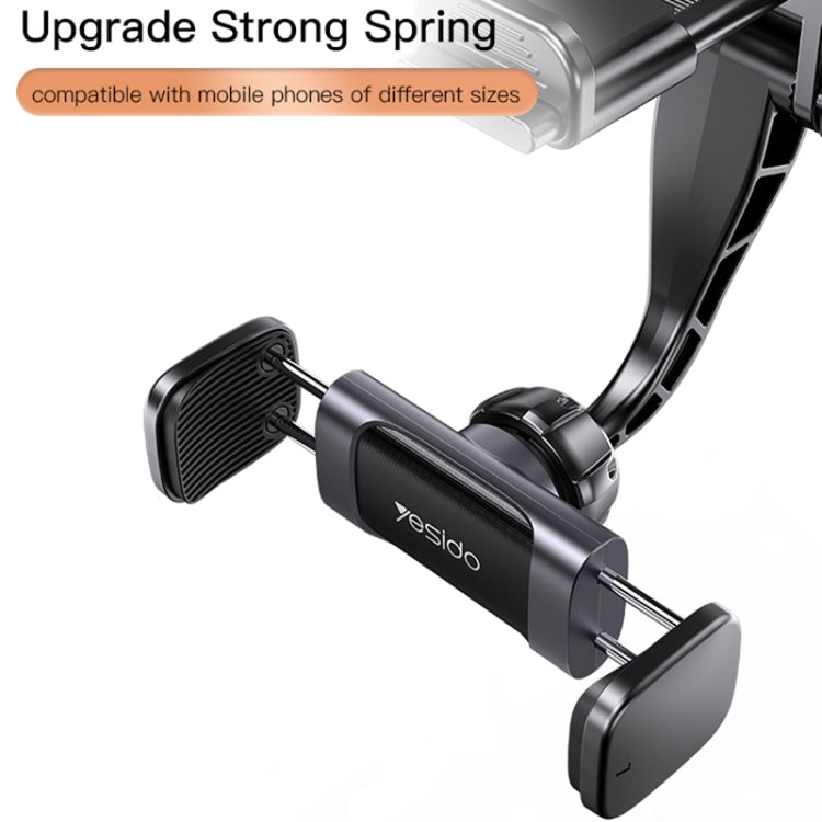 Yesido C193 Car Rearview Mirror Using Phone Holder(Black) - free shipping - PMC TechLife - Order now!