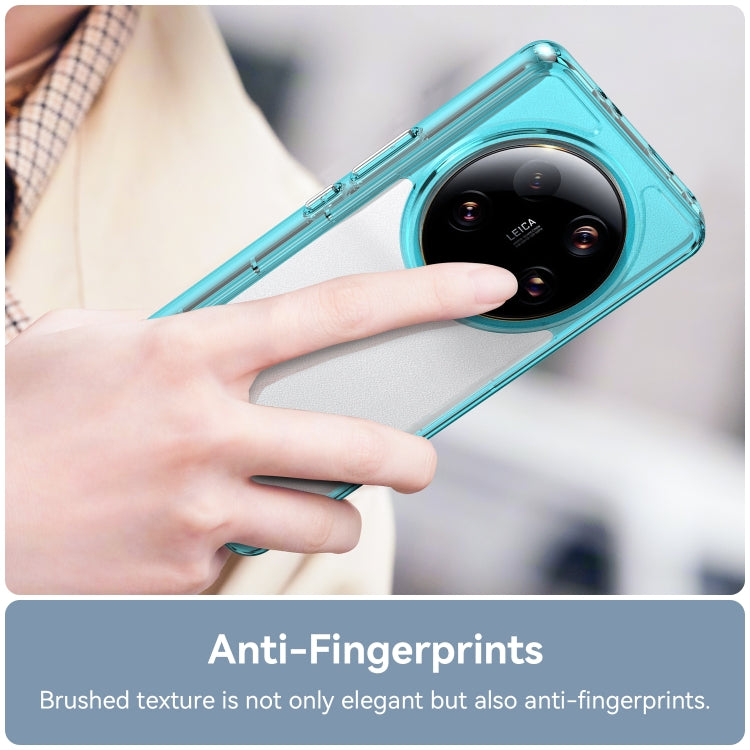 For Xiaomi 13 Ultra Colorful Series Acrylic + TPU Phone Case(Transparent Blue) - free shipping - PMC TechLife - Order now!