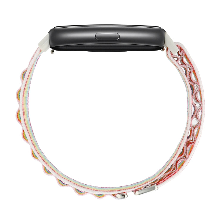 For Huawei Band 7 Loop Nylon Watch Band(Orange) - Smart Wear by PMC TechLife | Online Shopping South Africa | PMC TechLife