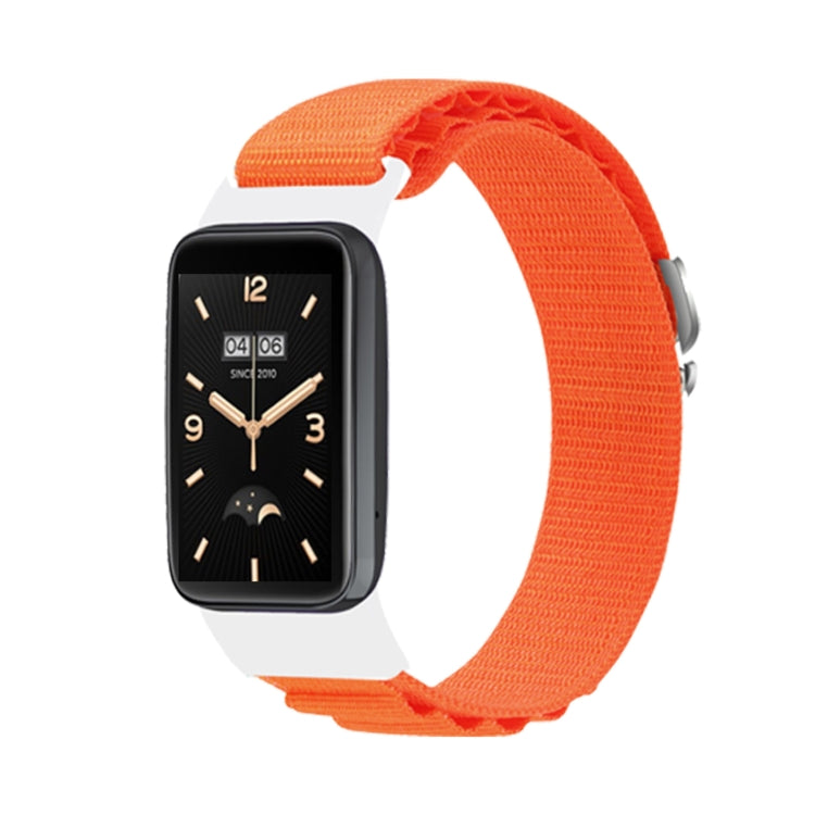 For Xiaomi Mi Band 7 Pro Loop Nylon Watch Band(Orange) - Smart Wear by PMC TechLife | Online Shopping South Africa | PMC TechLife