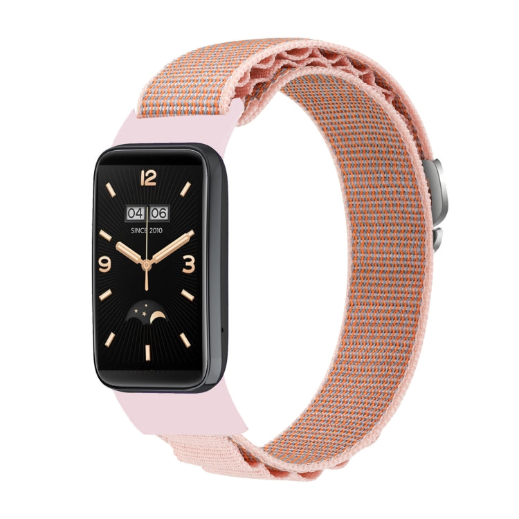 For Xiaomi Mi Band 7 Pro Loop Nylon Watch Band(Pink) - Smart Wear by PMC TechLife | Online Shopping South Africa | PMC TechLife