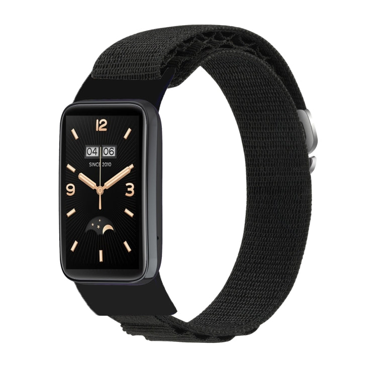 For Xiaomi Mi Band 7 Pro Loop Nylon Watch Band(Black) - Smart Wear by PMC TechLife | Online Shopping South Africa | PMC TechLife