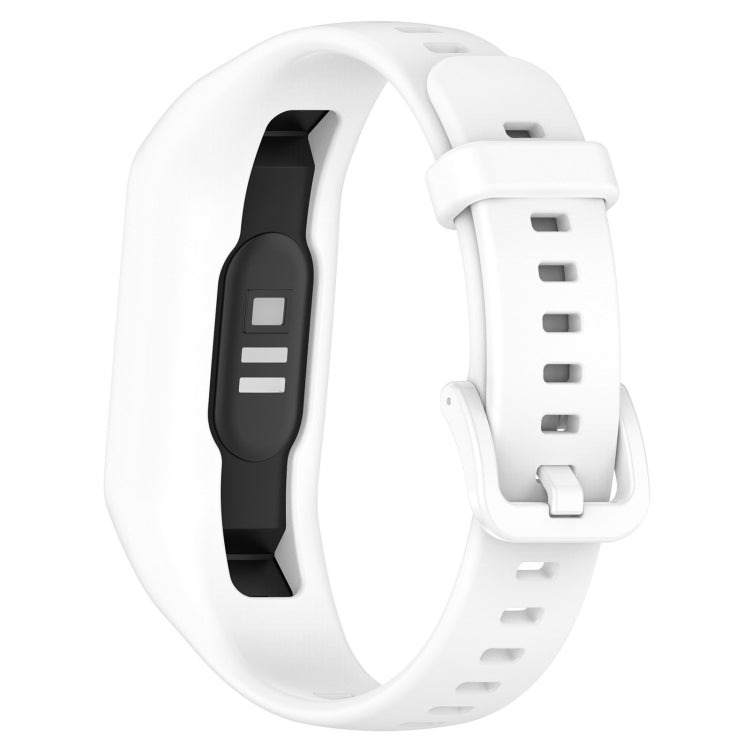 For Keep Band B2 Solid Color Integrated Silicone Watch Band(White) - Smart Wear by PMC TechLife | Online Shopping South Africa | PMC TechLife