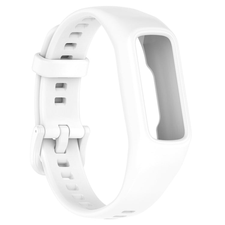 For Keep Band B2 Solid Color Integrated Silicone Watch Band(White) - Smart Wear by PMC TechLife | Online Shopping South Africa | PMC TechLife