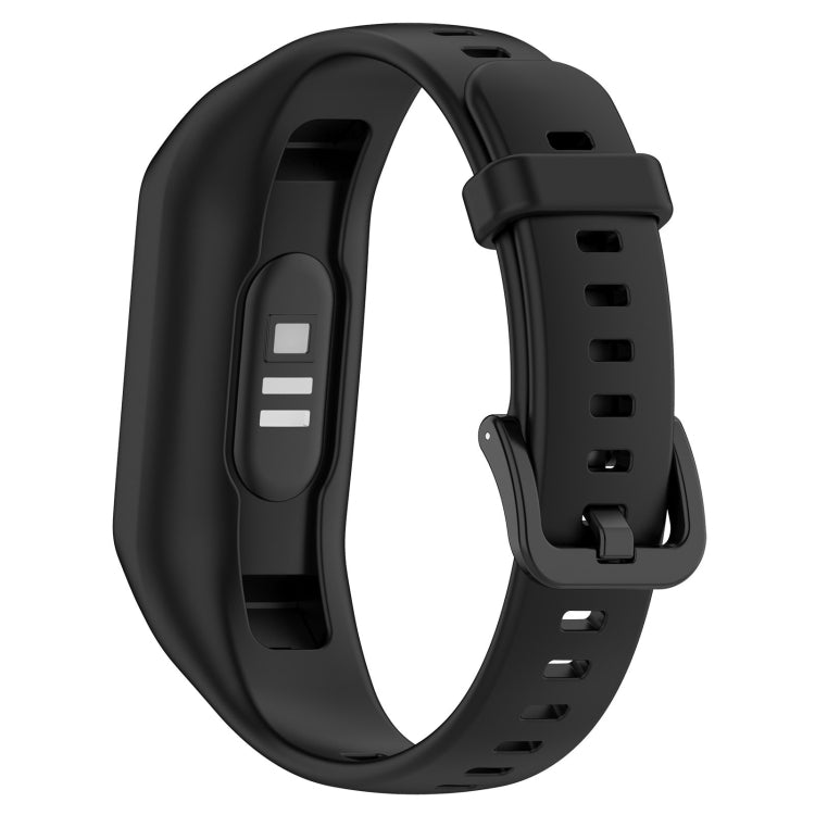 For Keep Band B2 Solid Color Integrated Silicone Watch Band(Black) - Smart Wear by PMC TechLife | Online Shopping South Africa | PMC TechLife