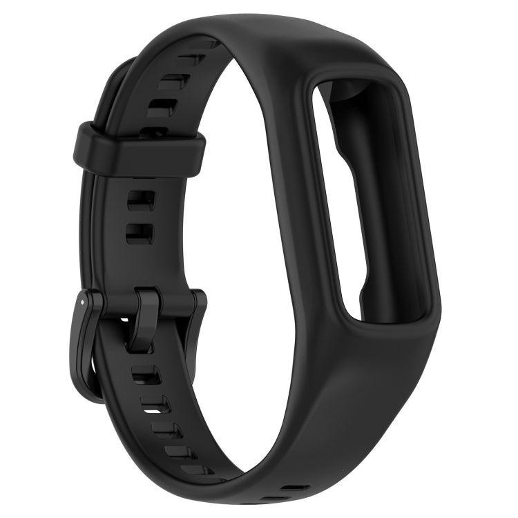 For Keep Band B2 Solid Color Integrated Silicone Watch Band(Black) - Smart Wear by PMC TechLife | Online Shopping South Africa | PMC TechLife