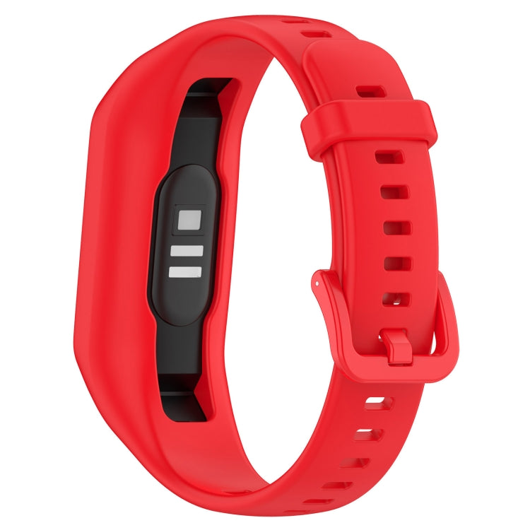 For Keep Band B2 Solid Color Integrated Silicone Watch Band(Red) - Smart Wear by PMC TechLife | Online Shopping South Africa | PMC TechLife