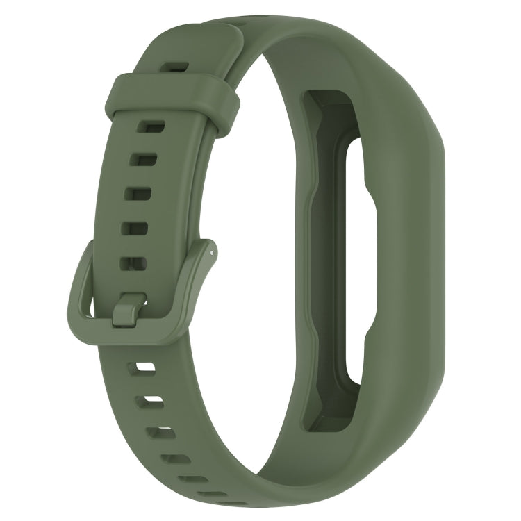 For Keep Band B2 Solid Color Integrated Silicone Watch Band(Army Green) - Smart Wear by PMC TechLife | Online Shopping South Africa | PMC TechLife