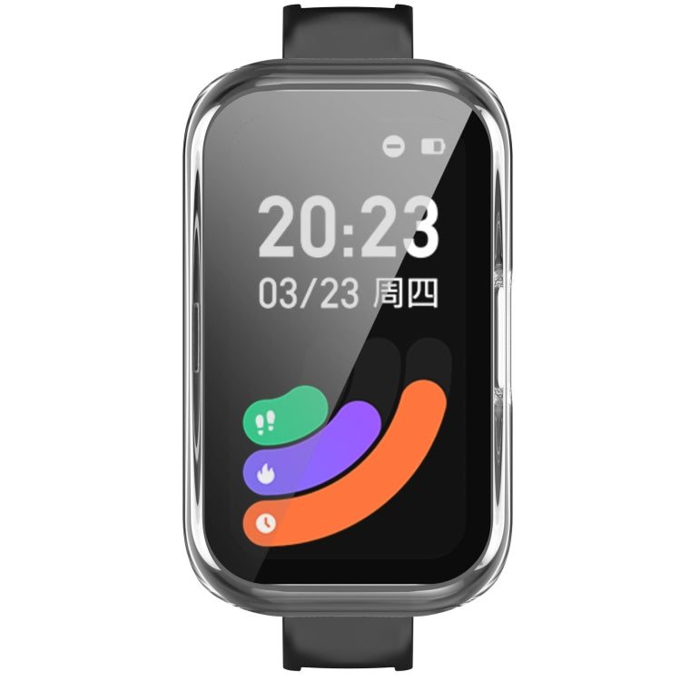 For Keep Band B3 PC + Tempered Glass Film Integrated Watch Protective Case(Transparent) - Smart Wear by PMC TechLife | Online Shopping South Africa | PMC TechLife