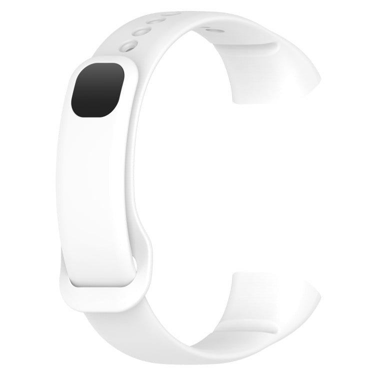 For Mambo Band 5 / 5S Solid Color Silicone Replacement Watch Band(White) - Smart Wear by PMC TechLife | Online Shopping South Africa | PMC TechLife