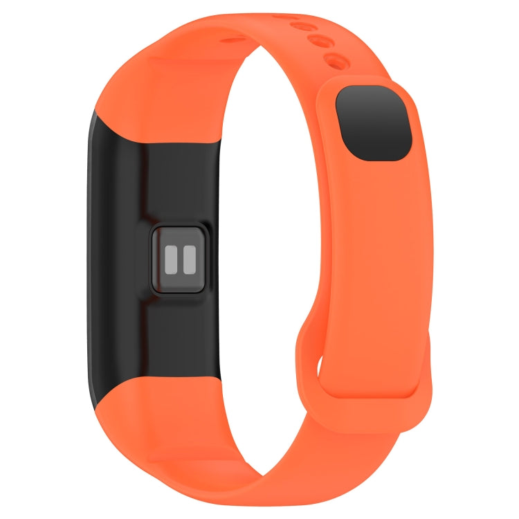 For Mambo Band 5 / 5S Solid Color Silicone Replacement Watch Band(Orange) - Smart Wear by PMC TechLife | Online Shopping South Africa | PMC TechLife