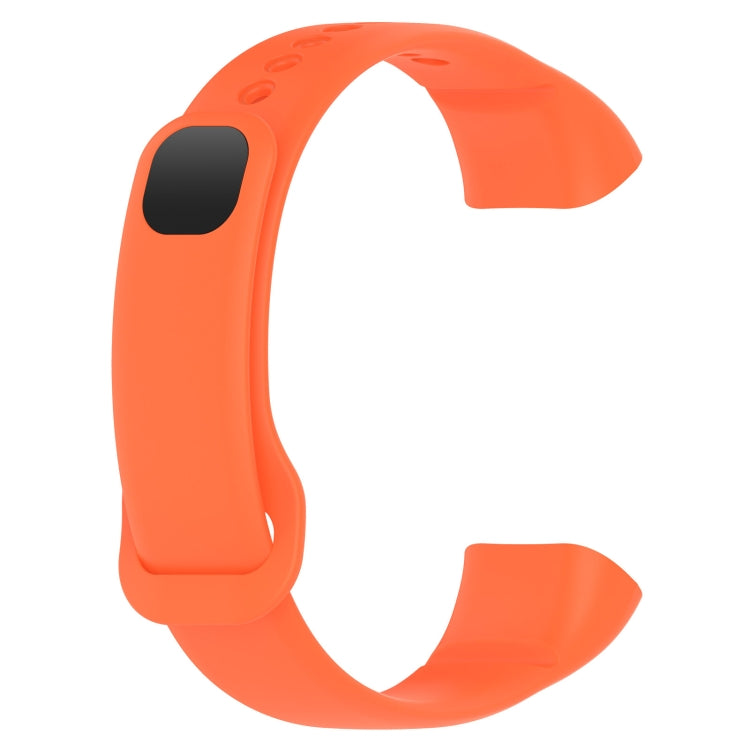 For Mambo Band 5 / 5S Solid Color Silicone Replacement Watch Band(Orange) - Smart Wear by PMC TechLife | Online Shopping South Africa | PMC TechLife