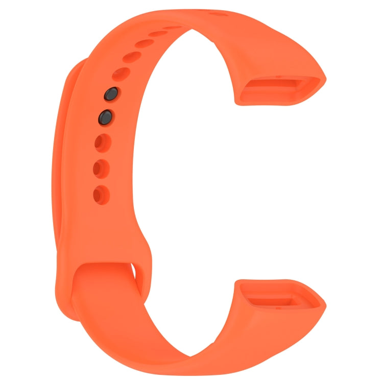 For Mambo Band 5 / 5S Solid Color Silicone Replacement Watch Band(Orange) - Smart Wear by PMC TechLife | Online Shopping South Africa | PMC TechLife