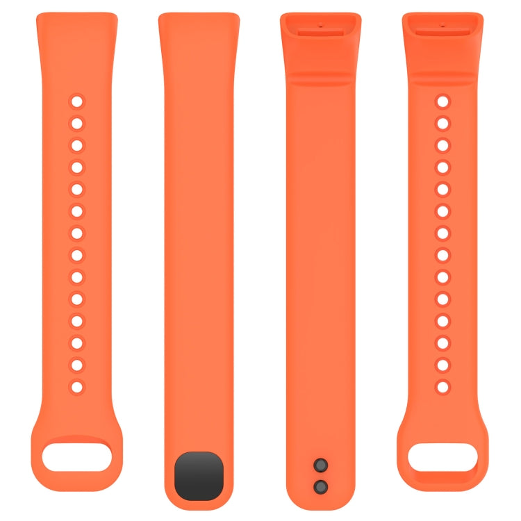 For Mambo Band 5 / 5S Solid Color Silicone Replacement Watch Band(Orange) - Smart Wear by PMC TechLife | Online Shopping South Africa | PMC TechLife