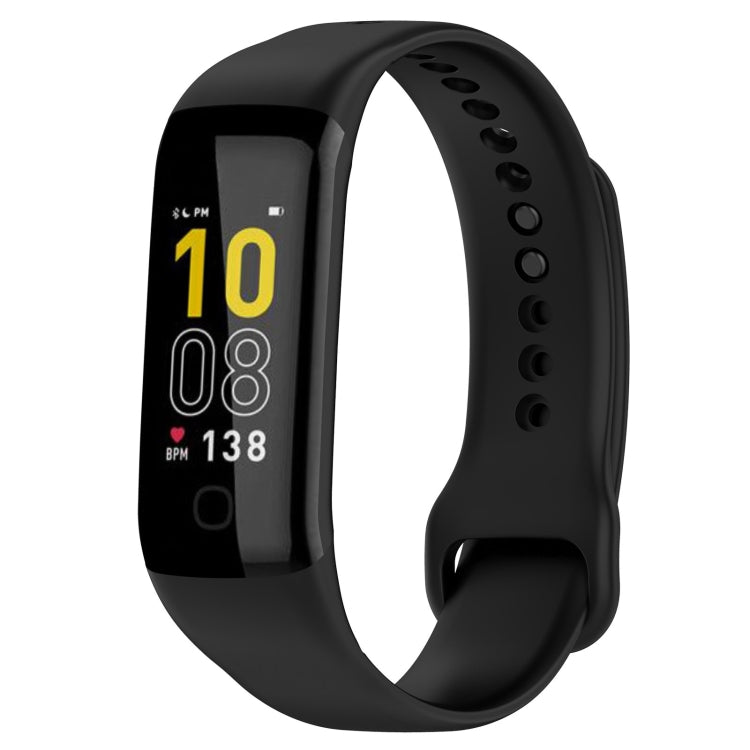 For Mambo Band 5 / 5S Solid Color Silicone Replacement Watch Band(Black) - Smart Wear by PMC TechLife | Online Shopping South Africa | PMC TechLife