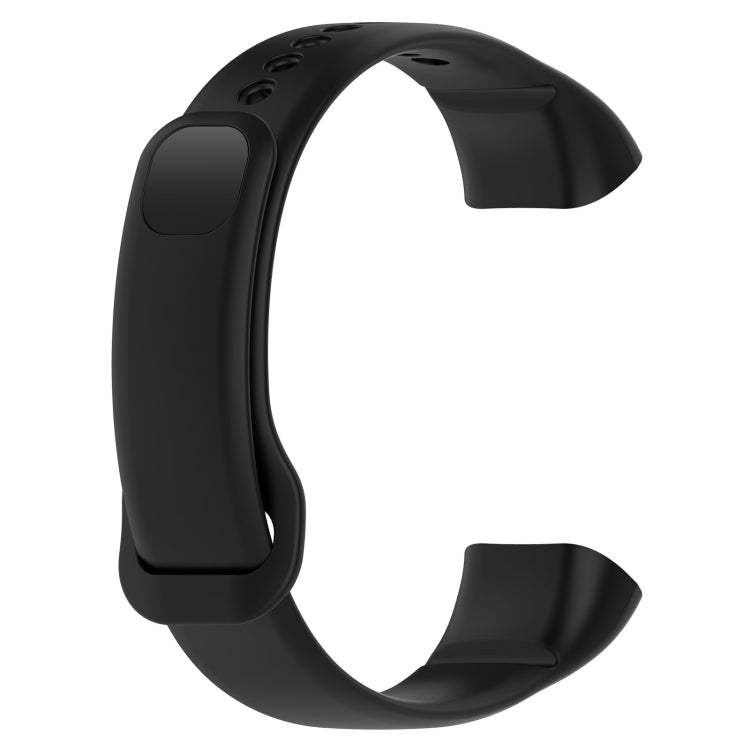 For Mambo Band 5 / 5S Solid Color Silicone Replacement Watch Band(Black) - Smart Wear by PMC TechLife | Online Shopping South Africa | PMC TechLife