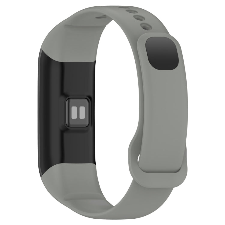 For Mambo Band 5 / 5S Solid Color Silicone Replacement Watch Band(Grey) - Smart Wear by PMC TechLife | Online Shopping South Africa | PMC TechLife