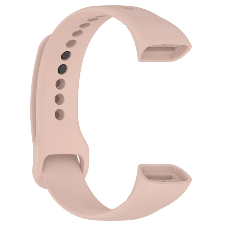 For Mambo Band 5 / 5S Solid Color Silicone Replacement Watch Band(Light Pink) - Smart Wear by PMC TechLife | Online Shopping South Africa | PMC TechLife