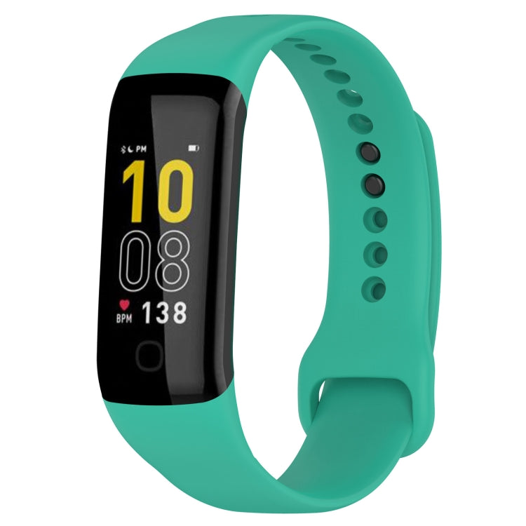 For Mambo Band 5 / 5S Solid Color Silicone Replacement Watch Band(Teal) - Smart Wear by PMC TechLife | Online Shopping South Africa | PMC TechLife