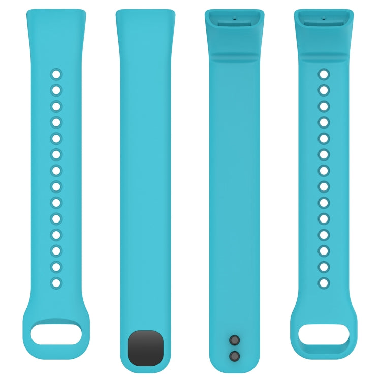 For Mambo Band 5 / 5S Solid Color Silicone Replacement Watch Band(Sky Blue) - Smart Wear by PMC TechLife | Online Shopping South Africa | PMC TechLife