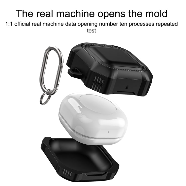 For Samsung Galaxy Live Pro Armor Earphone Protective Case(Dark Blue) - Samsung Earphone Case by PMC TechLife | Online Shopping South Africa | PMC TechLife