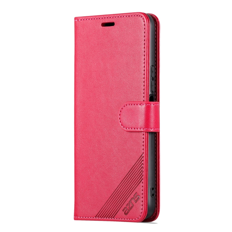 For Honor 70 Lite AZNS Sheepskin Texture Flip Leather Phone Case(Red) - free shipping - PMC TechLife - Order now!