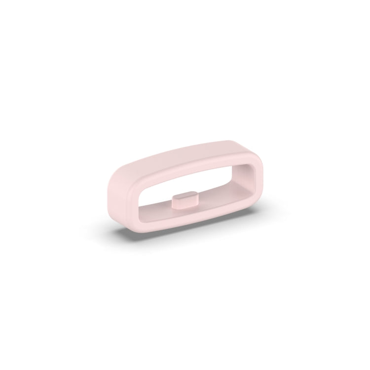 18mm 10pcs Universal Watch Band Fixed Silicone Ring Safety Buckle(Light Pink) -  by PMC TechLife | Online Shopping South Africa | PMC TechLife
