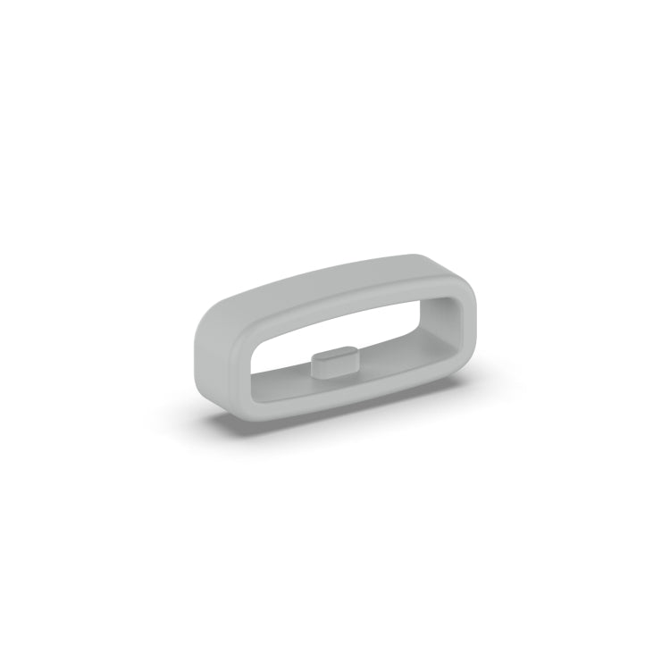 20mm 10pcs Universal Watch Band Fixed Silicone Ring Safety Buckle(Grey) -  by PMC TechLife | Online Shopping South Africa | PMC TechLife