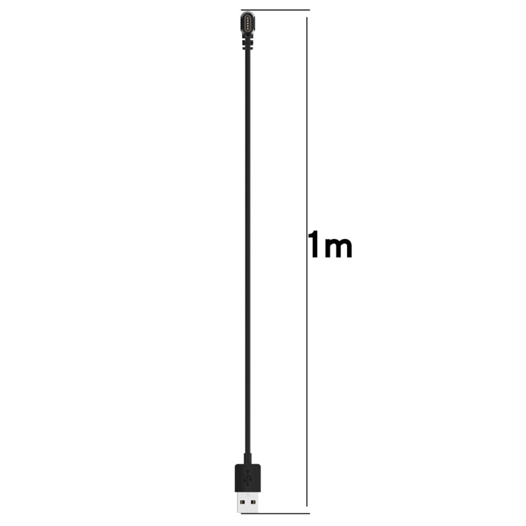 For Amazfit Falcon Smart Watch Charging Cable with Data Function, Length: 1m(Black) -  by PMC TechLife | Online Shopping South Africa | PMC TechLife