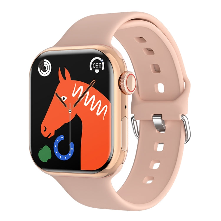 IW9 2.05 inch Square Screen Smart Watch Supports Bluetooth Calls/Blood Oxygen Monitoring(Rose Gold) - Smart Watches by PMC TechLife | Online Shopping South Africa | PMC TechLife