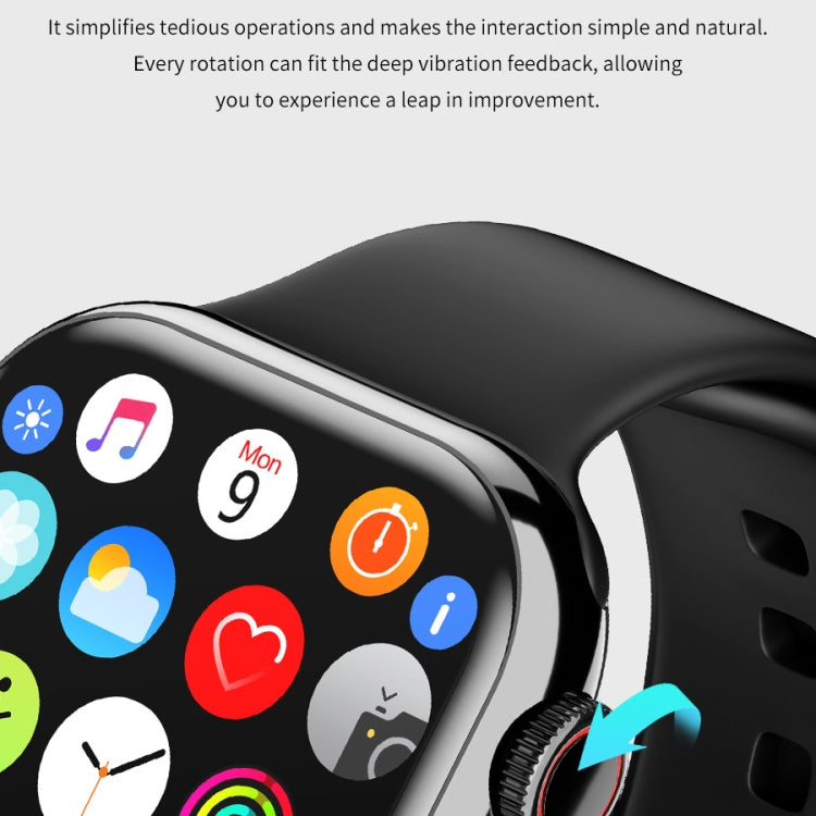 IW9 2.05 inch Square Screen Smart Watch Supports Bluetooth Calls/Blood Oxygen Monitoring(Black) - Smart Watches by PMC TechLife | Online Shopping South Africa | PMC TechLife