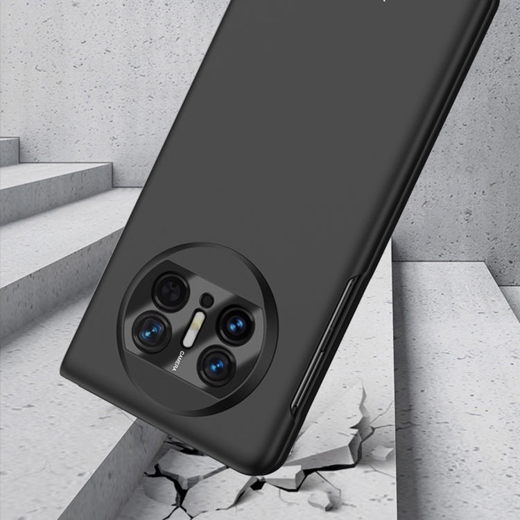 For Huawei Mate X3 GKK Peep-proof Integrated Ultra-thin Full Coverage Phone Flip Case(Silver) - Huawei Cases by GKK | Online Shopping South Africa | PMC TechLife | Buy Now Pay Later Mobicred